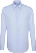 Seidensticker Business Shirt Slim Mand Blue Langærmede Skjorter Slim F...