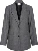 Heartmade ¤ Jutin Blazer HM ¤ Kvinde Storm Grey Blazere Str 40 - hos M...