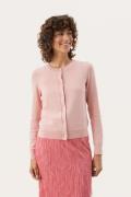 Part Two Tanishapw CA Kvinde Mellow Rose Cardigans Relaxed Fit Str S -...