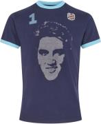 Superdry Allstars EP Graphic Ringer TEE Mand Rinse Navy Kortærmede T-s...