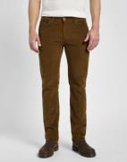 Lee Daren ZIP FLY Mand Brun Chinos Regular Fit Str 32/30 - hos Magasin