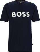 BOSS Tiburt 354 Mand Dark Blue Kortærmede T-shirts Str L - hos Magasin