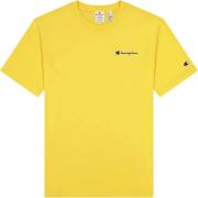 Champion Crewneck Tshirt Mand Banana Kortærmede T-shirts Str XS - Bomu...