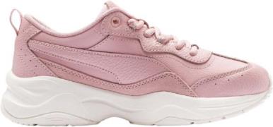 Puma Cilia Lux Kvinde Pink Sneakers Str 41 - Læder hos Magasin