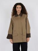 Neo Noir Anastacia Cord Jacket Kvinde Khaki Overgangsjakker Str 40 - h...