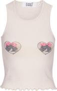 Cannari Concept Tight Top Kvinde Cannoli Cream Tanktoppe Str 40 - hos ...