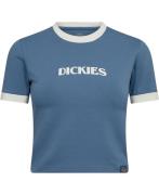 Dickies Herndon Ringer SS W Coronet Blue Kvinde Coronet Blue Kortærmed...