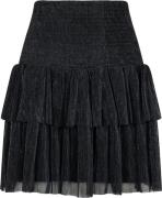 Neo Noir Carin Glitz Skirt Kvinde Black Korte Nederdele Str 40 - hos M...