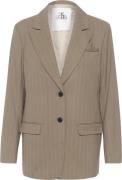 Karen by Simonsen Kbmilano Stripe Blazer Kvinde Walnut Blazere Str 40 ...