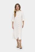 Saint Tropez Zalindasz Shirt Dress Kvinde Ice Midi Kjoler Regular Fit ...