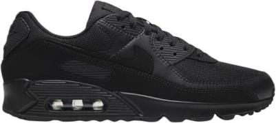 Nike Air Max 90 Sneakers Mand Sort Sneakers Str 44 - Læder hos Magasin