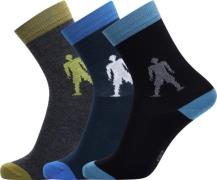 CR7 CR7 Kids Socks 3pack Str 35-39 - Man Strømper Bomuld hos Magasin