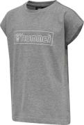 Hummel Hmlboxline Tshirt S/S Str 8 år / 128 cm - Grå Kortærmede T-shir...