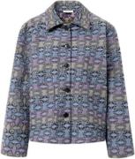 Nué Notes Otis Jacket Kvinde Multi Denim Overgangsjakker Str 40 - hos ...