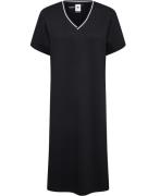 Luhta Dress Kvinde Dark Blue Midi Kjoler Str m - hos Magasin