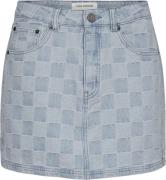 Sofie Schnoor Skirt Kvinde Light Denim Blue Korte Nederdele Str 36 - h...