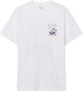 Libertine-Libertine Beat Swim Club Splash Mand Hvid Kortærmede T-shirt...