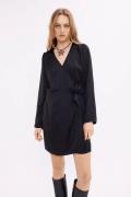 Envii Enarmadillo LS Dress 6984 Kvinde Black Korte Kjoler Str L - hos ...