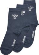 Hummel Sutton 3pack Sock Str 24-27 - Blå Strømper hos Magasin