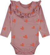 The New Tnsines L_S Bodysuit Str 80 cm - Nostalgia Rose Langærmede Bod...