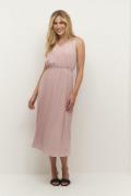 Kaffe Kagitta Plisse Dress Kvinde Misty Rose Maxi Kjoler Str 40 - hos ...