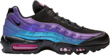 Nike AIR MAX 95 PRM Mand Black Sneakers Str 41 - hos Magasin