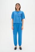 InWear Zeviw Pants Kvinde Spring Blue Bukser Med Lige Ben Relaxed Fit ...