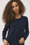 Magasin Mabel 3 100% Cashmere Kvinde Navy Cardigans Str L Cashmere