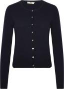 RM by Rosemunde Rmwsofia Wool LS Cardigan Kvinde Navy Cardigans Str L ...