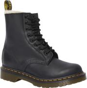 Dr. Martens 1460 Serena Black Burnished Wyoming Kvinde Black Snørestøv...