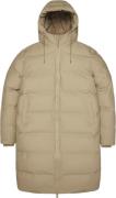 Rains Alta Longer Puffer Jacket W3t4 Kvinde Sand Regnjakker Str L - ho...