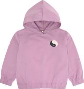 The New Tnlaura OS Hoodie Str 110-116 cm/5-6 år - Orchid Haze Hættetrø...