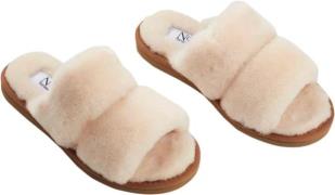 NATURES Collection Slippers Straps (of 100% New Zealand Sheepskin) Nat...