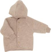 Engel Natur Hooded Jacket With Wooden Buttons,, IVN Best Str 62-68 - S...