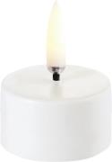 Uyuni LED Tealight 400~ Battery Incl., Nordic White wax, Smooth, 4x2,1...