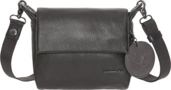 Mandarina Duck Mellow Leather Crossover / Nero 23x18x3 - Crossbody Tas...