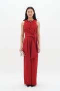 InWear Yasminaiw Jumpsuit Kvinde True Red Buksedragter Str 40 - hos Ma...