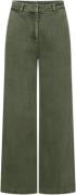 Nué Notes Porter Pants Kvinde Rifle Green Wide Jeans Str 40 - hos Maga...