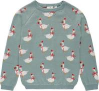 The New Tnholiday Jacquard Goose Pullover Str 110-116 cm/5-6 år Unisex...