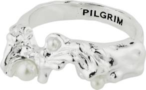 Pilgrim Raelynn Recycled Ring Silverplated one size - Ringe hos Magasi...