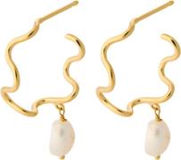 Pernille Corydon Jewellery Small Bay Earrings - Creoler hos Magasin