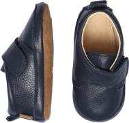 Melton Luxury Leather Slippers Velcro Marine Hjemmesko Str 23/24 - Læd...