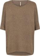 soyaconcept Scbiara 96 Bluse Camel Kvinde 98404 Camel Kortærmet Strik ...