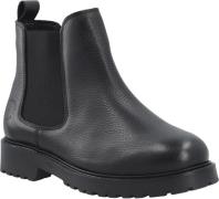 Cashott Casaya Chelsea Boot Warm Lining WR Leather Kvinde Black Chelse...