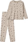 Wheat Pyjamas Madeline Str 2 år / 92 cm - Pale Lilac Flowers Nattøj Bo...