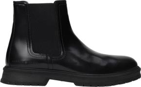 Tommy Hilfiger Hilfiger Abrasiv Warm LTH Chels Mand Black Chelsea Boot...