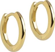 ENAMEL Copenhagen Hoops, Chunky Classic 10 mm 10 mm - Creoler hos Maga...