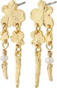 Pilgrim Zhuri Recycled Earrings Goldplated one size - Ørestikker hos M...