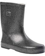 Sofie Schnoor Rubber Boot Black W Silver Gummistøvler Str 23 - hos Mag...