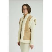 A-VIEW Uria Waistcoat Kvinde Camel Veste Str 40 - hos Magasin